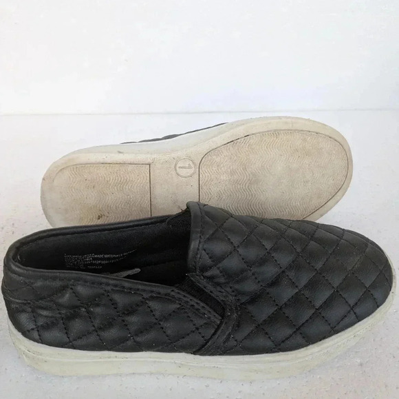 Kids shoesquilted leather slip on sneakers - Picture 4 of 5